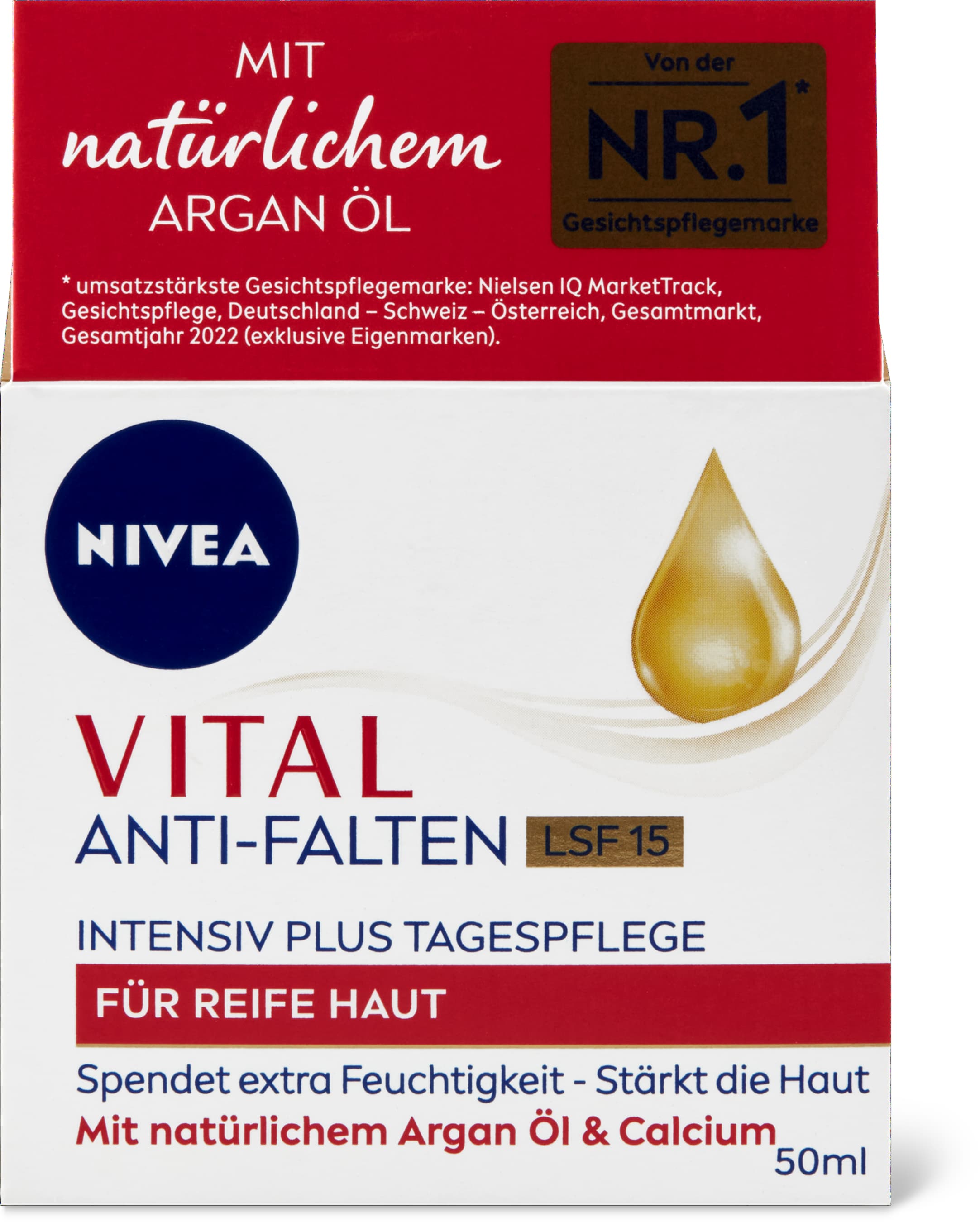 Nivea Anti-Falten Intensiv Plus Tagespflege LSF 15 50ml